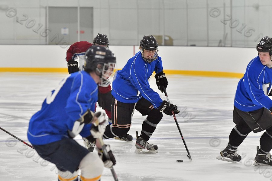 Wheaton College Men\'s Ice Hockey vs Middlesex Community College. - Photo By: KEITH NORDSTROM